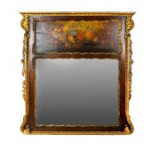 ANTIQUE FRENCH-STYLE WOODEN FL