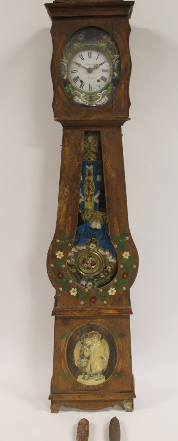 ANTIQUE FRENCH TALLCASE CLOCK AS