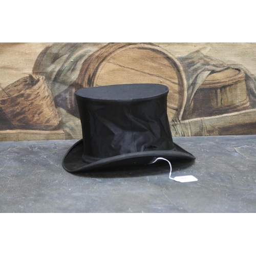 Antique French top hat,