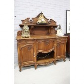 Antique French walnut and oak