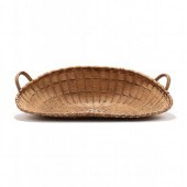 ANTIQUE FRENCH WINNOWING BASKE