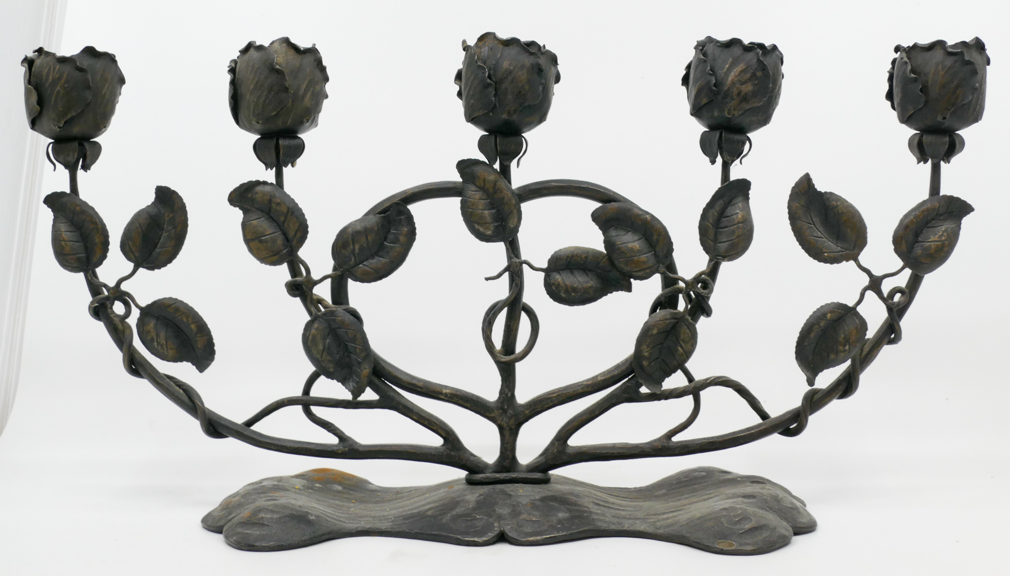 Antique French Wrought Iron Rose
