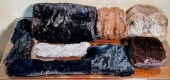 Antique fur muffs, stoles and