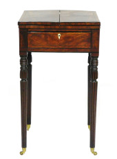 +ANTIQUE GAMING TABLE, ENGLISH