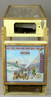 Antique Genco Pinball MachineA