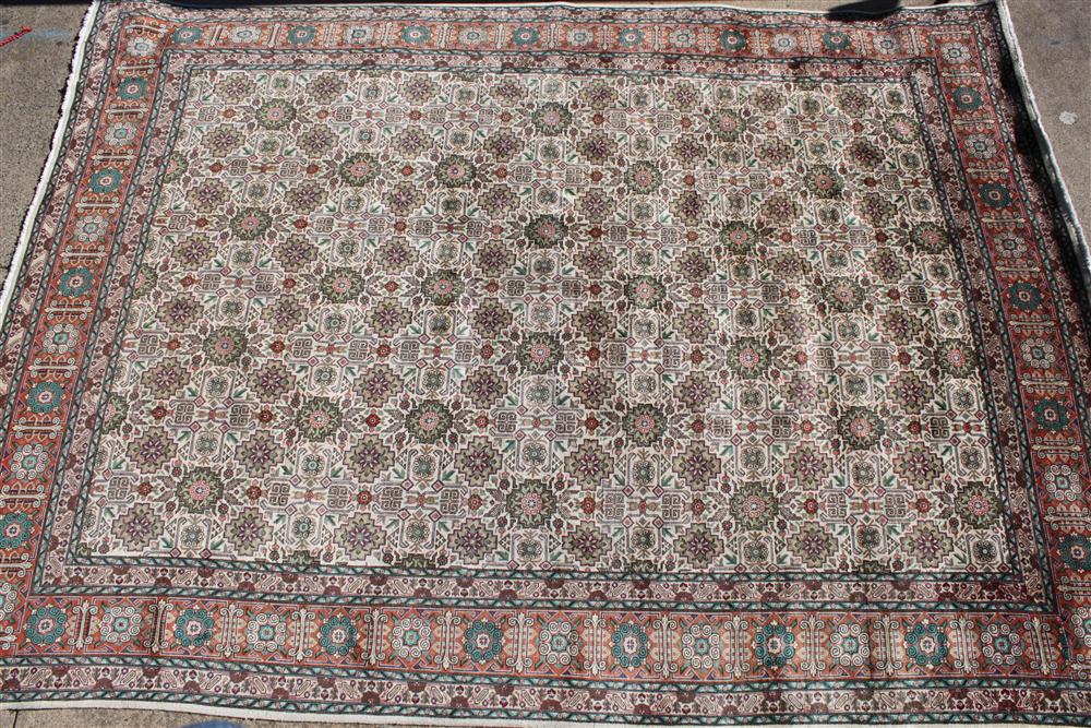 ANTIQUE GENDGE CARPET CAUCASUS with