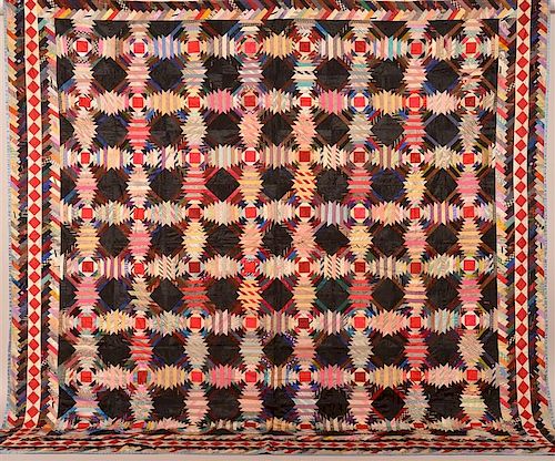 ANTIQUE GEOMETRIC PATCHWORK