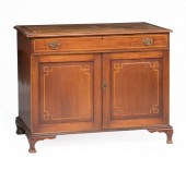 ANTIQUE GEORGE III-STYLE INLAI
