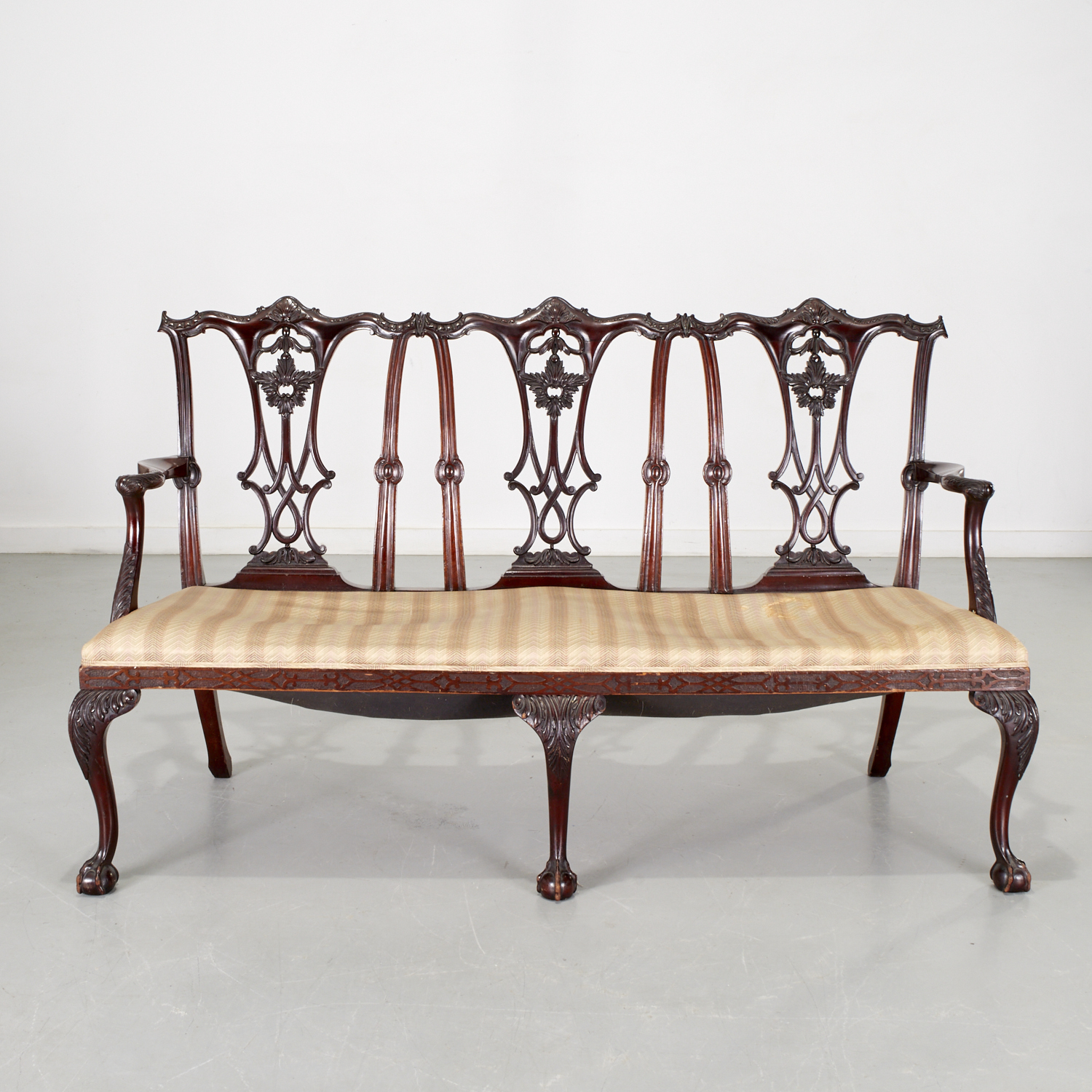 ANTIQUE GEORGE III STYLE TRIPLE