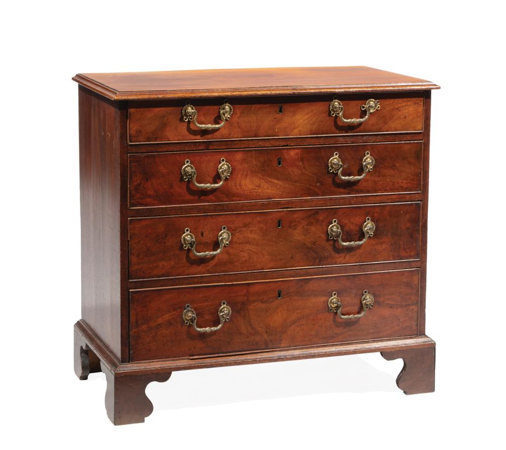 ANTIQUE GEORGE III-STYLE WALNUT