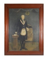 ANTIQUE GEORGE WASHINGTON MASO