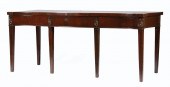 ANTIQUE GEORGIAN SLAB TOP TABL