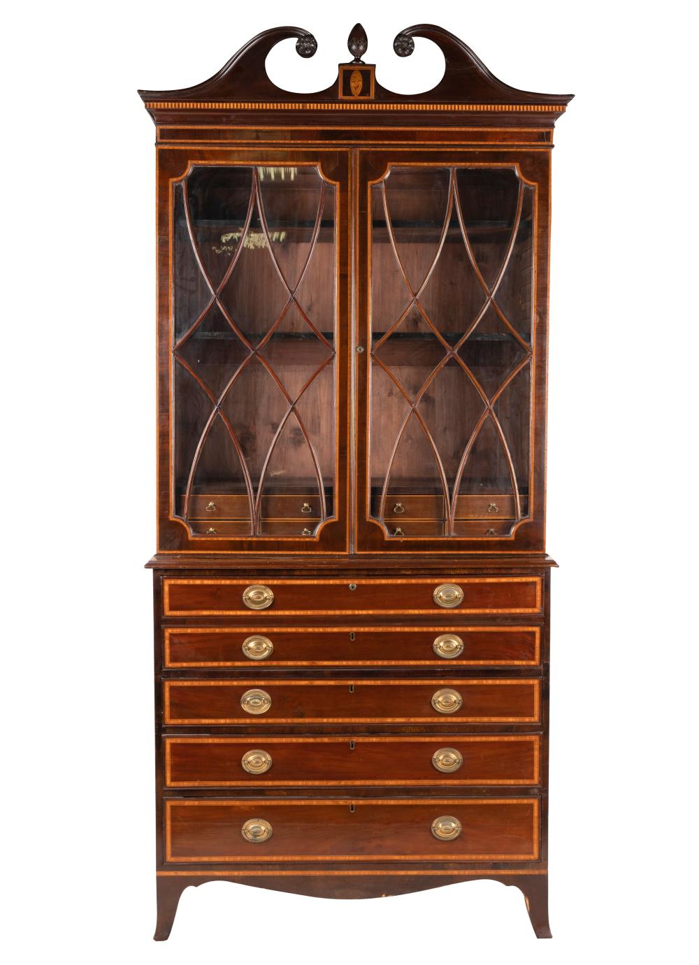 ANTIQUE GEORGIAN-STYLE MAHOGANY
