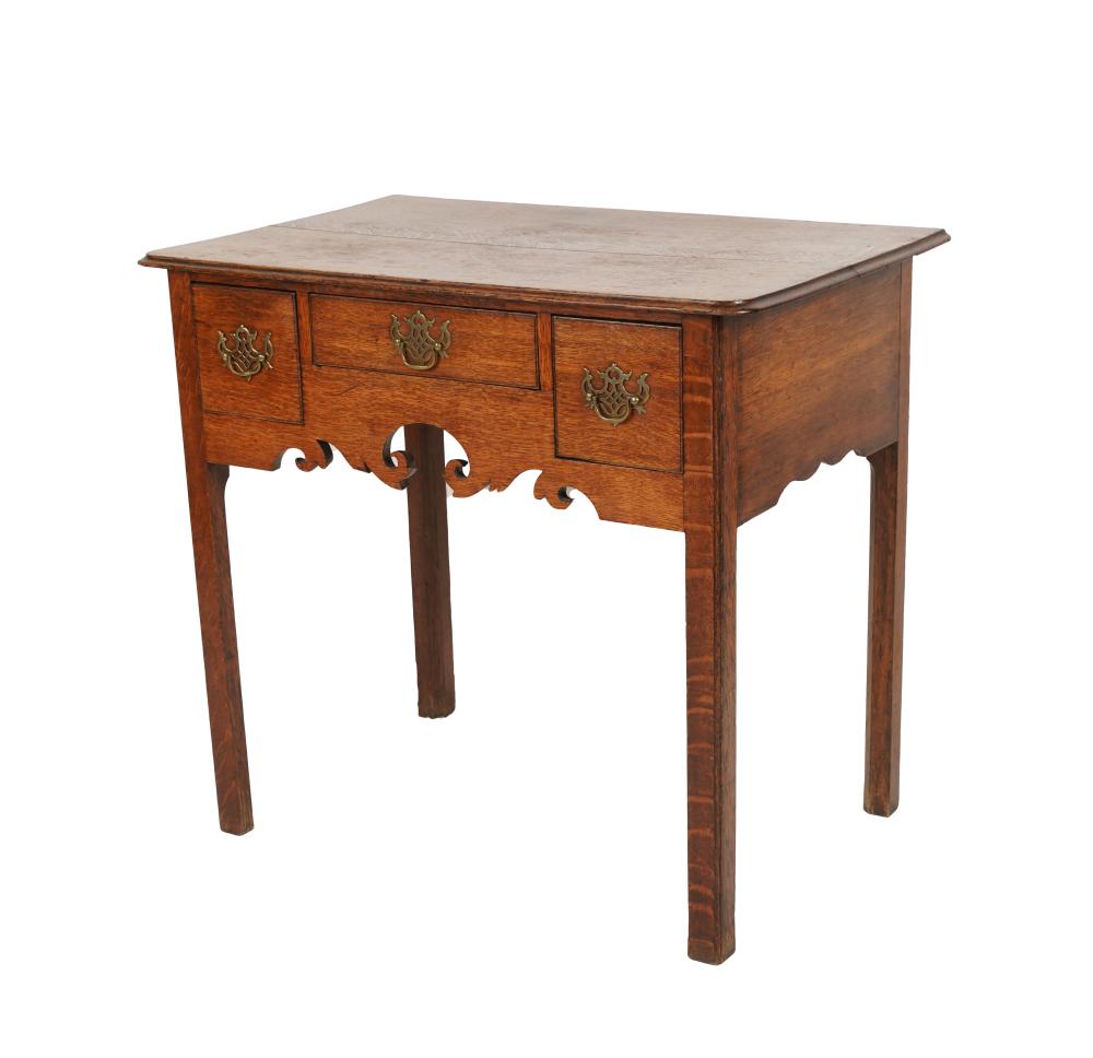 ANTIQUE GEORGIAN-STYLE OAK LOW