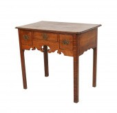 ANTIQUE GEORGIAN-STYLE OAK LOW