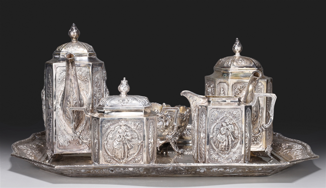 Antique German, 19th century, 6