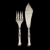 ANTIQUE GERMAN .800 SILVER FIS