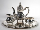ANTIQUE GERMAN 835 SILVER TEA