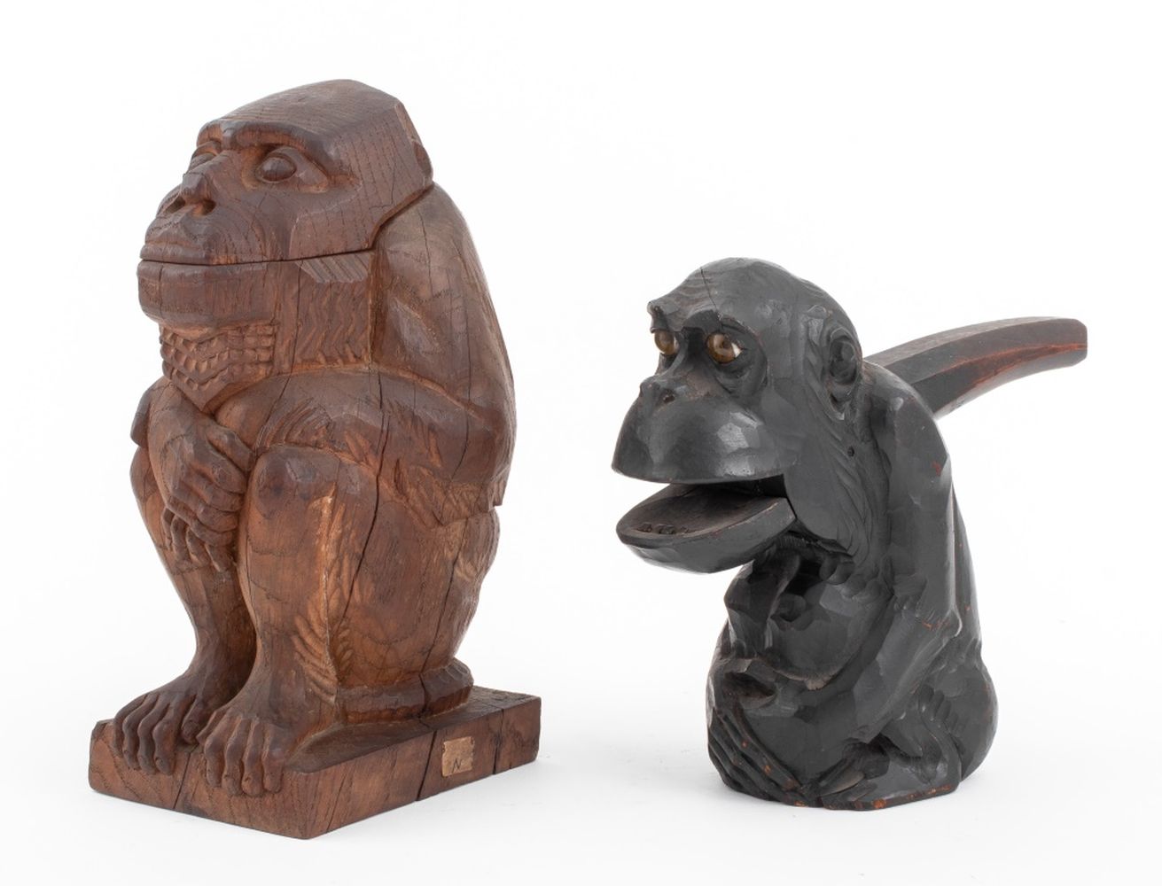 ANTIQUE GERMAN CARVED WOOD