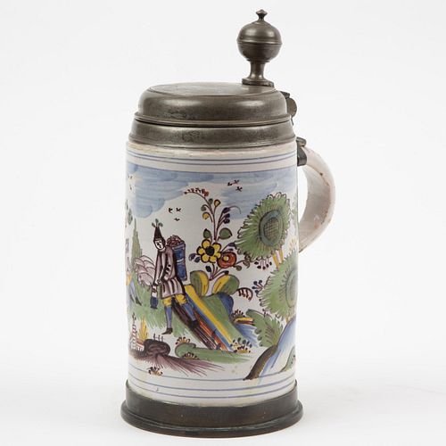 ANTIQUE GERMAN FAIENCE