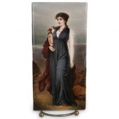 ANTIQUE GERMAN PORCELAIN PAINT