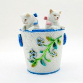 ANTIQUE GERMAN PORCELAIN WHITE