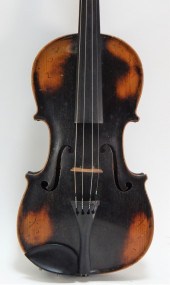 ANTIQUE GERMAN SIGNED AS 4/4 V