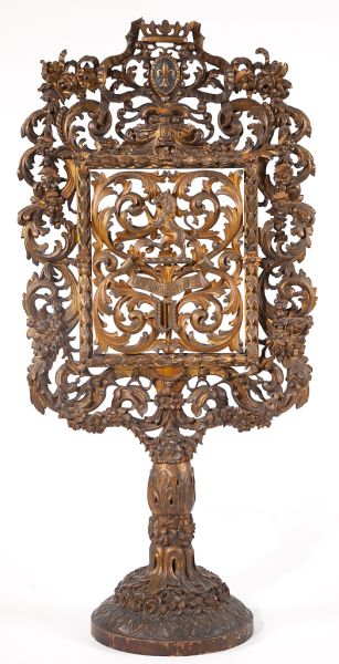 Antique Gilded Italian Fire