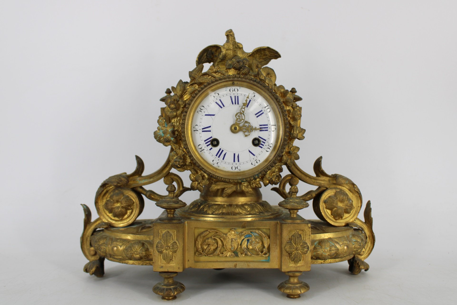 ANTIQUE GILT BRONZE FRENCH "MIROY
