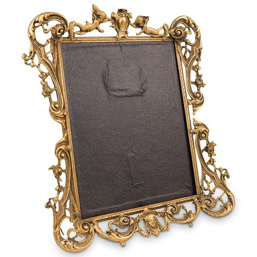 ANTIQUE GILT BRONZE PICTURE