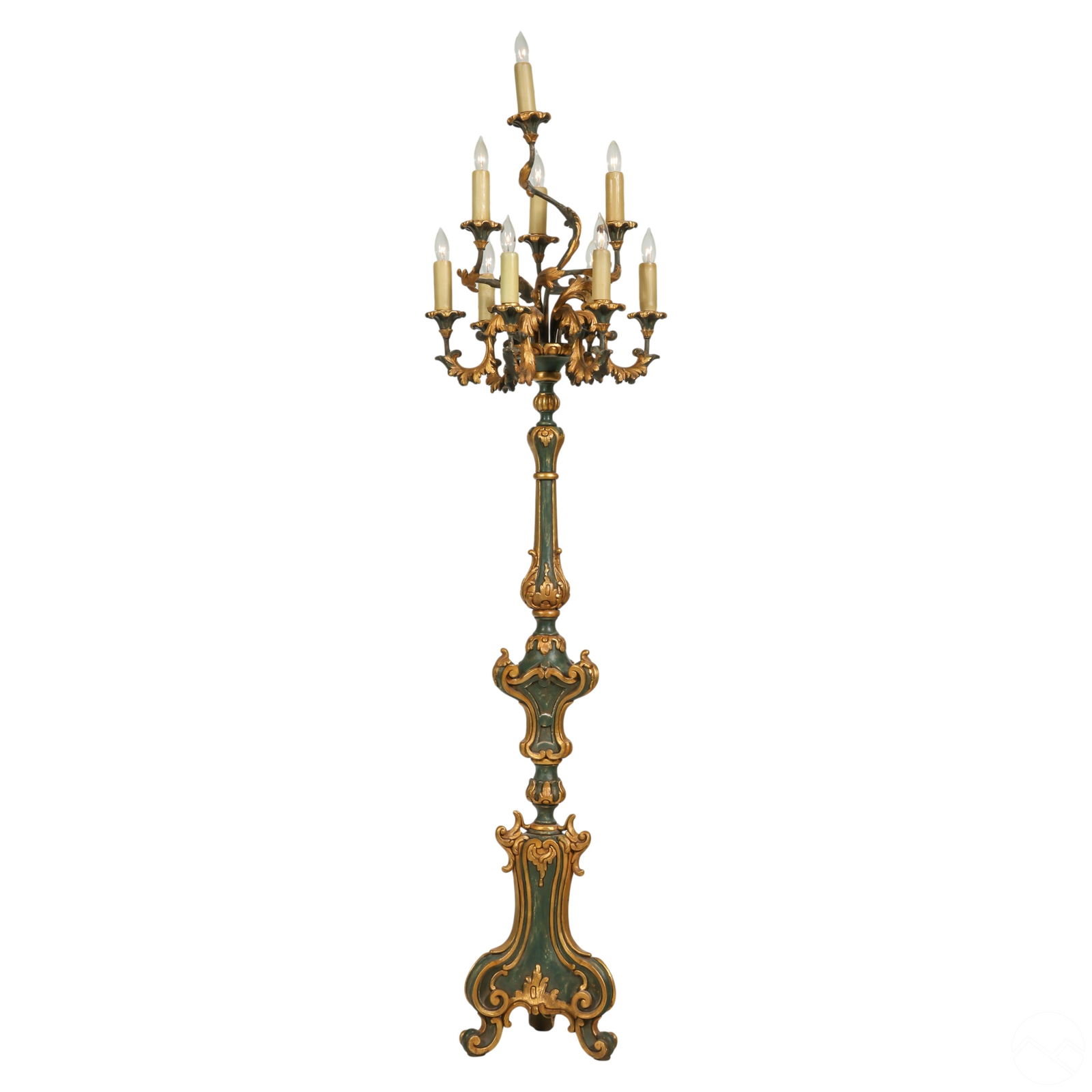 ANTIQUE GILTWOOD TORCHIERE