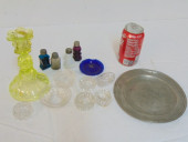 ANTIQUE GLASS LOT, SANDWICH GL