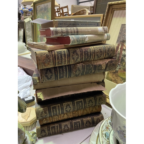 Antique Globe Encyclopedia along