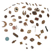 ANTIQUE GOLD-FILLED BROOCH LIN