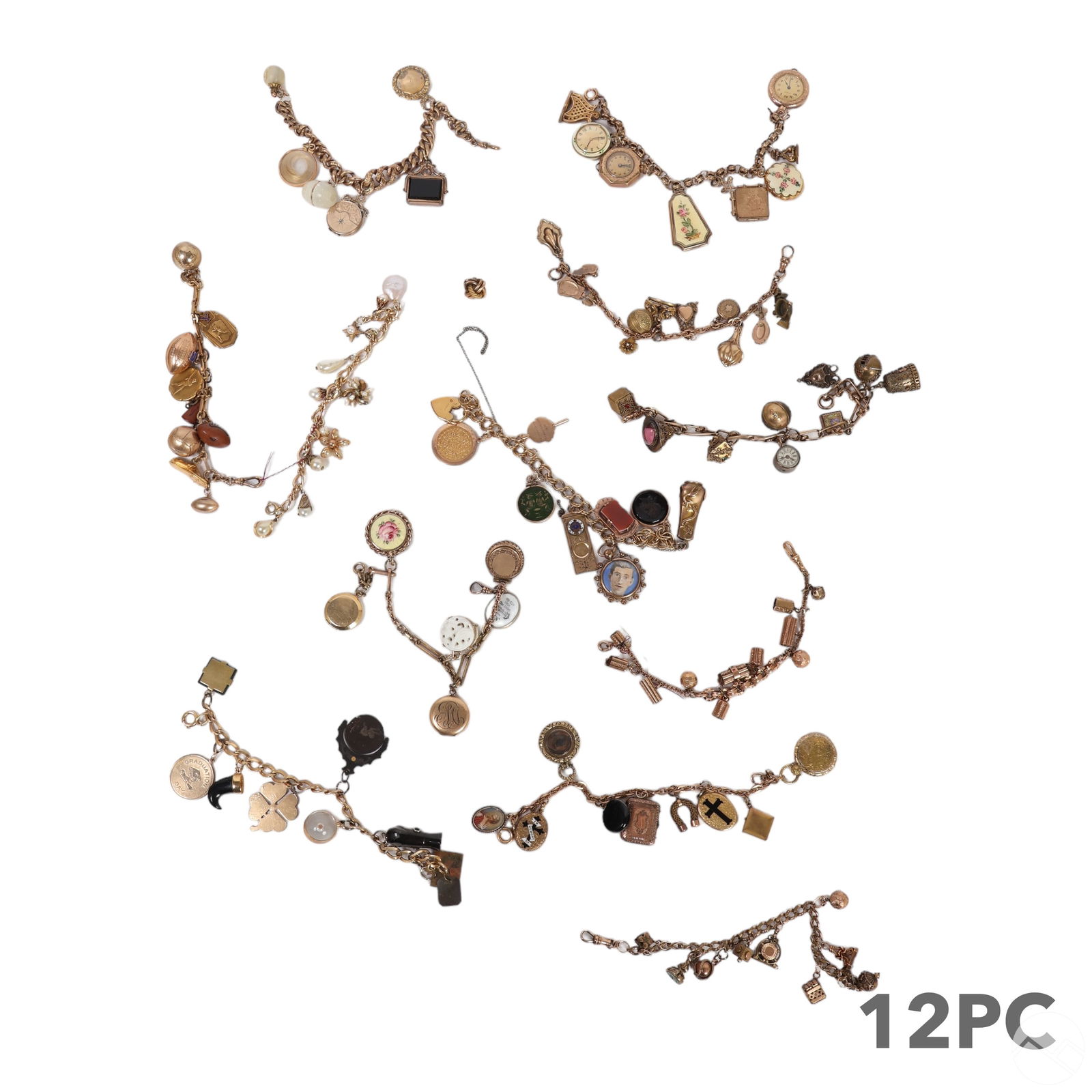 ANTIQUE GOLD FILLED CHARM