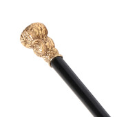 ANTIQUE GOLD HANDLED WALKING S