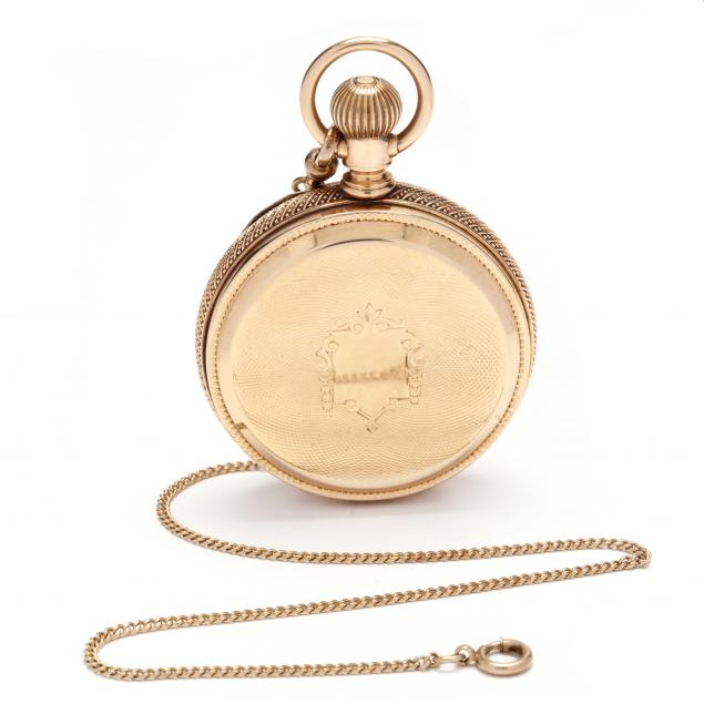 ANTIQUE GOLD HUNTER CASE HH