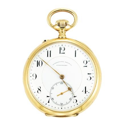 Antique Gold Open Face Pocket