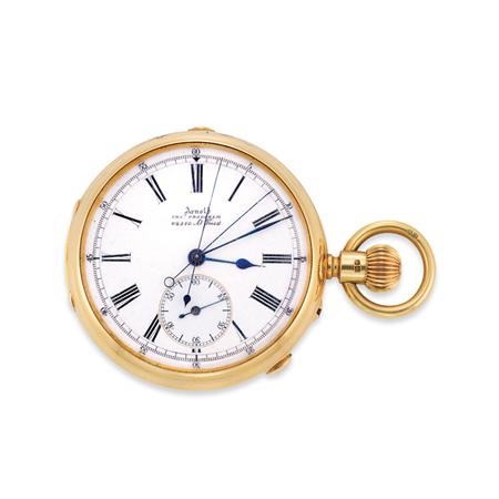 Antique Gold Open Face Split-Second
