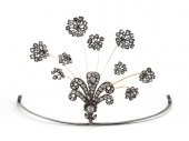 ANTIQUE GOLD, SILVER AND DIAMO