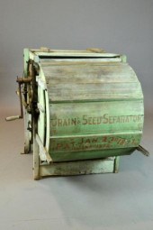 Antique Grain and Seed Separat