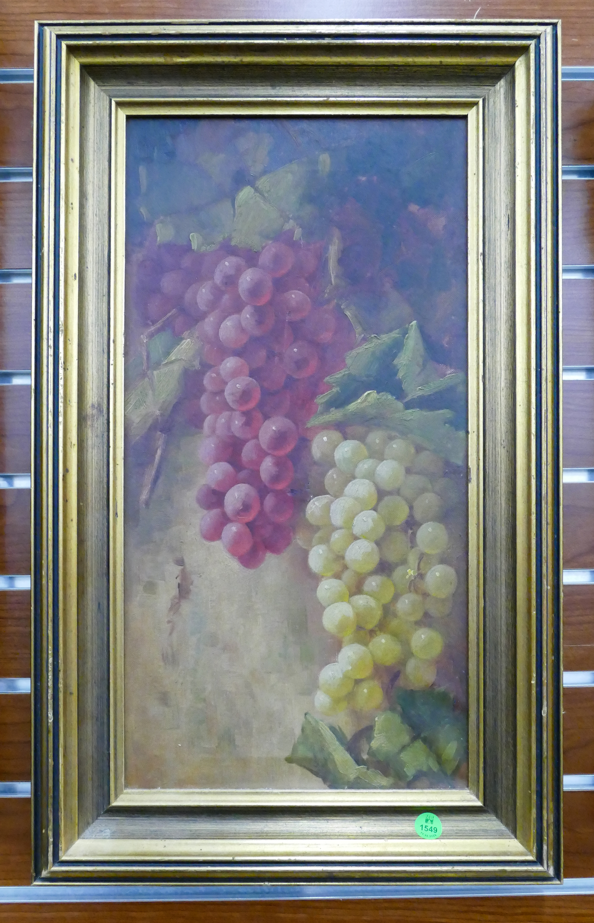 Antique Grapes Oil on Canvas