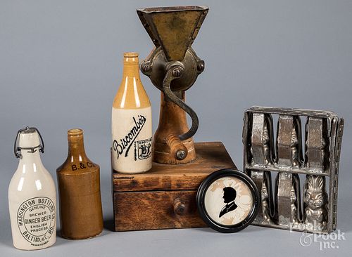 ANTIQUE GRINDER, ETC.Antique