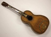 ANTIQUE GUITAR IN PICTORIAL PA