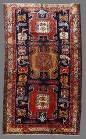ANTIQUE HAMADAN WOOL RUGANTIQU