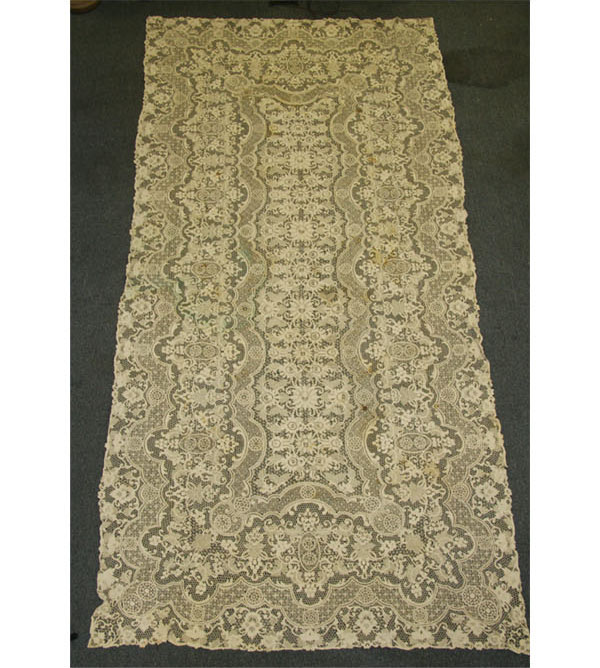 Antique hand crocheted lace