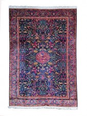 ANTIQUE HAND KNOTTED WOOL CARP