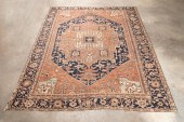 ANTIQUE HAND KNOTTED WOOL PERS
