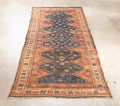 ANTIQUE HAND KNOTTED WOOL PERS