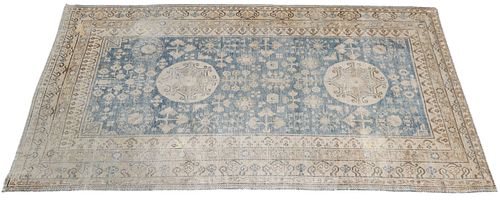 ANTIQUE HAND-TIED TURKISTAN